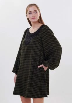 Madam-T KRIAMA - Robe De Jour - Khakifarben -Madam-T Soldes 2022 7155d954e01043d0bda549ba0615a891