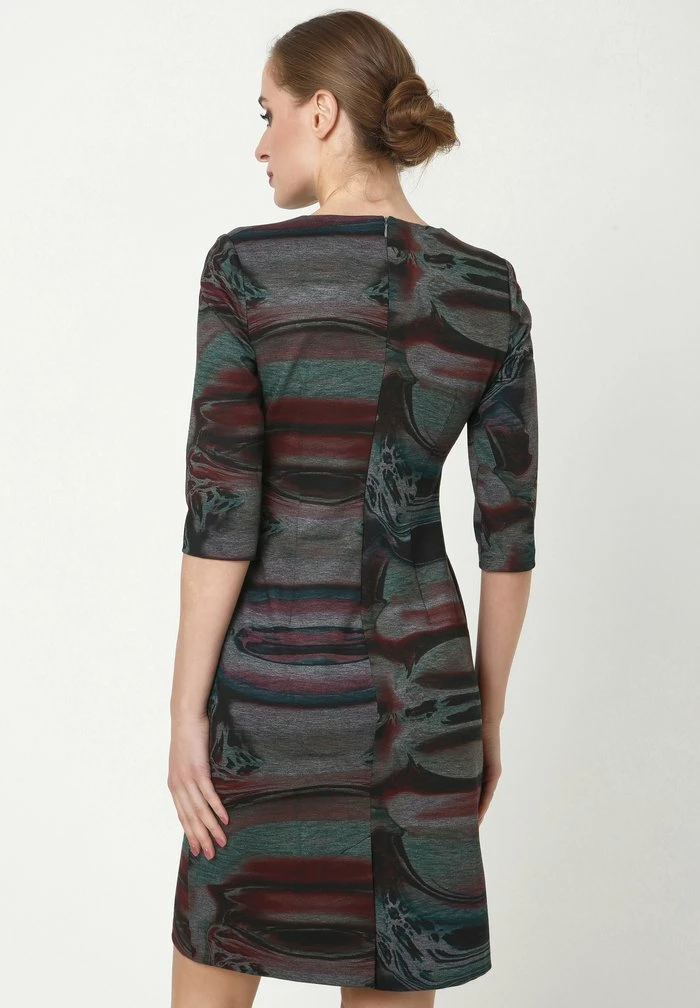 Madam-T JERSEYKLEID - Robe En Jersey - Grau Aqua 3 Madam-T JERSEYKLEID - Robe En Jersey - Grau Aqua – Image 3