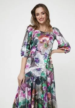 Madam-T MARLIN - Robe De Jour - Grau, Lila -Madam-T Soldes 2022 71aa62a378c54795ad9ccd71625a6990