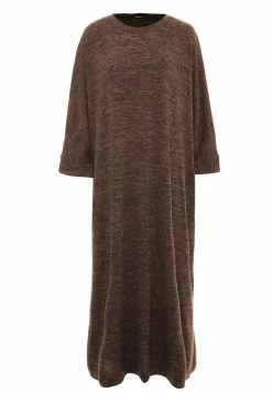 Madam-T FAILA - Robe En Jersey - Marron -Madam-T Soldes 2022 72557f6e90af4e23b99edd5106a0190c