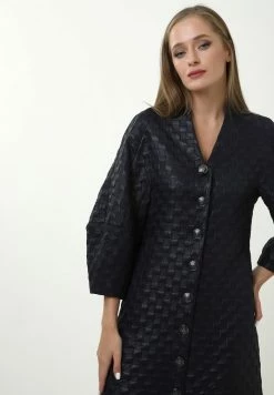 Madam-T KLEID ARLATINA - Robe De Jour - Dunkelblau -Madam-T Soldes 2022 725f98123b1d45ad91d3cc586428f0cf