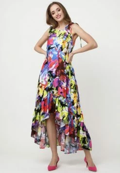 Madam-T PERCAMA - Robe De Jour - Lila, Hellgrün