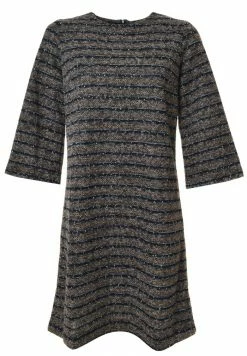 Madam-T MELANICA - Robe De Jour - Grau Hellbraun -Madam-T Soldes 2022 72b05427d9c84799bf765845d28222b6