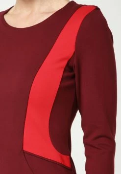 Madam-T RUTA - Robe Fourreau - Weinrot, Koralle -Madam-T Soldes 2022 72b8bbdc6d8249c8a7c8bc67a14a382c