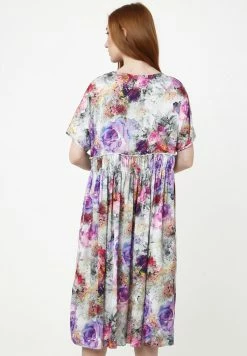 Madam-T OFELIA - Robe De Jour - Grau, Lila 10 Madam-T OFELIA - Robe De Jour - Grau, Lila -Madam-T Soldes 2022 72ed1b7b7b9e436492d8fdff3f8073e2