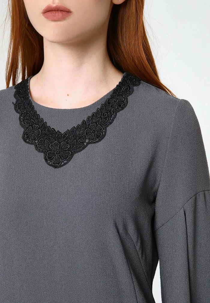 Madam-T VERGINI - Robe De Jour - Dunkelgrau 6 Madam-T VERGINI - Robe De Jour - Dunkelgrau – Image 6