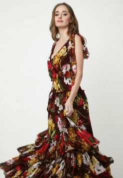 Madam-T Robe Longue - Wein Rot, Rot -Madam-T Soldes 2022 739bd7939c6f455ca234f6601faeb2b2