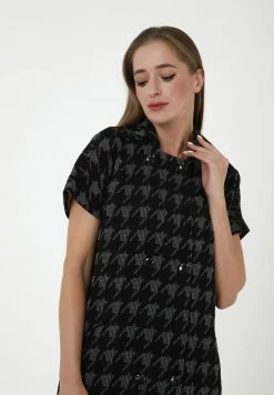 Madam-T ITELIA - Robe En Jersey - Schwarz, Weiß -Madam-T Soldes 2022 73a94e3cb93a4296b4fabae00985f7a2