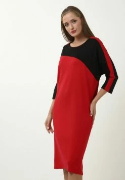 Madam-T ANABELLA - Robe De Jour - Rot/schwarz -Madam-T Soldes 2022 7407c72f591547ec8e1ee033899f06c8