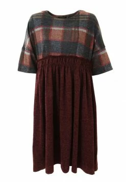 Madam-T KLEID OFELIA - Robe Fourreau - Weinrot -Madam-T Soldes 2022 74c8c85ba31a4dd58c5caefa300a701b