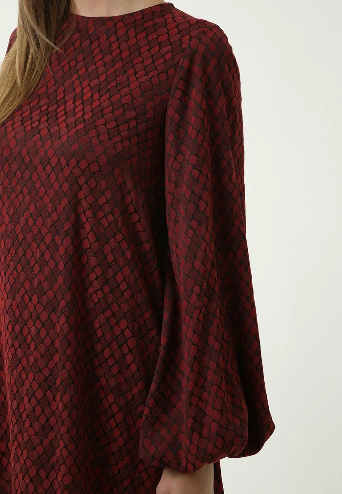 Madam-T KREAMA - Robe De Jour - Kastanienbraun 7 Madam-T KREAMA - Robe De Jour - Kastanienbraun – Image 7