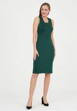 Madam-T PALMELA - Robe Fourreau - Green -Madam-T Soldes 2022 7559d371a0c24a6083a39090e44bb172