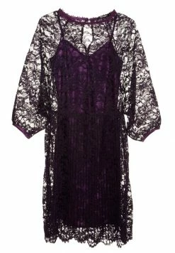 Madam-T ADAMASA - Robe De Jour - Lila 15 Madam-T ADAMASA - Robe De Jour - Lila -Madam-T Soldes 2022 7568d4968ae7483bb02927130870c1dd