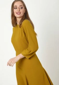 Madam-T CHARLOTTA - Robe Fourreau - Senf 13 Madam-T CHARLOTTA - Robe Fourreau - Senf -Madam-T Soldes 2022 75a3b0d613654b6d863c8457d065dbe4