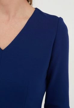 Madam-T LIRIA - Robe Fourreau - Indigo -Madam-T Soldes 2022 75fed5bc701a4e0f9349f8f799fe06f6