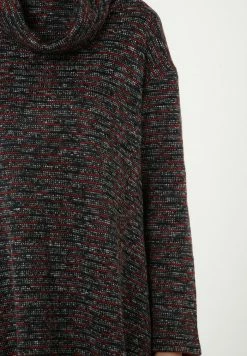 Madam-T SHELBY - Robe Pull - Dunkelgrau Rot -Madam-T Soldes 2022 767bf67592f340c3b11bde2875d1d0b0