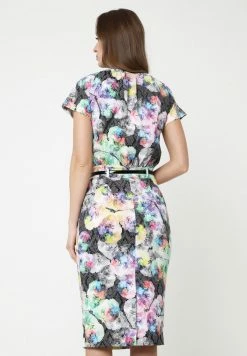 Madam-T CALYPSO - Robe Fourreau - Anthrazit/flieder 9 Madam-T CALYPSO - Robe Fourreau - Anthrazit/flieder -Madam-T Soldes 2022 7700123a7a9041b088b884ba6f2947a5