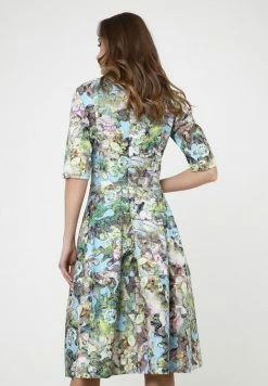 Madam-T Robe De Jour - Hellblau/ Grün -Madam-T Soldes 2022 77129250507d4fc39463b4c617b856ca