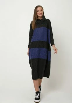 Madam-T Robe Pull - Schwarz Indigo