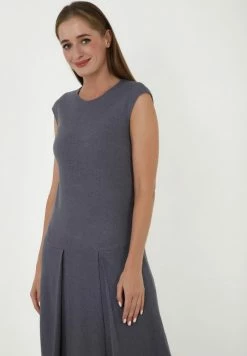 Madam-T GASCONA - Robe De Jour - Grau -Madam-T Soldes 2022 77b16acefeb843d4b13966ee014ddc5f