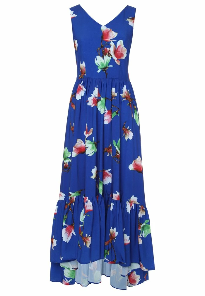 Madam-T FLORENTINA - Robe De Jour - Indigo Rot 8 Madam-T FLORENTINA - Robe De Jour - Indigo Rot – Image 8