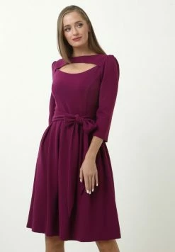 Madam-T AGADA - Robe De Jour - Lila -Madam-T Soldes 2022 77e32d5719f64678a6ffc20a21020730