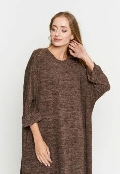 Madam-T FAILA - Robe En Jersey - Marron -Madam-T Soldes 2022 77f4922d85824079b0a0fbe73209f973