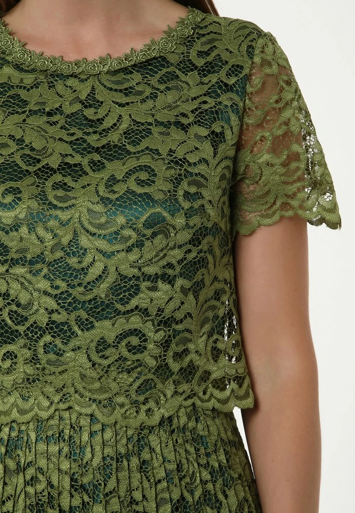 Madam-T ESPERA - Robe De Soirée - Olive 7 Madam-T ESPERA - Robe De Soirée - Olive – Image 7