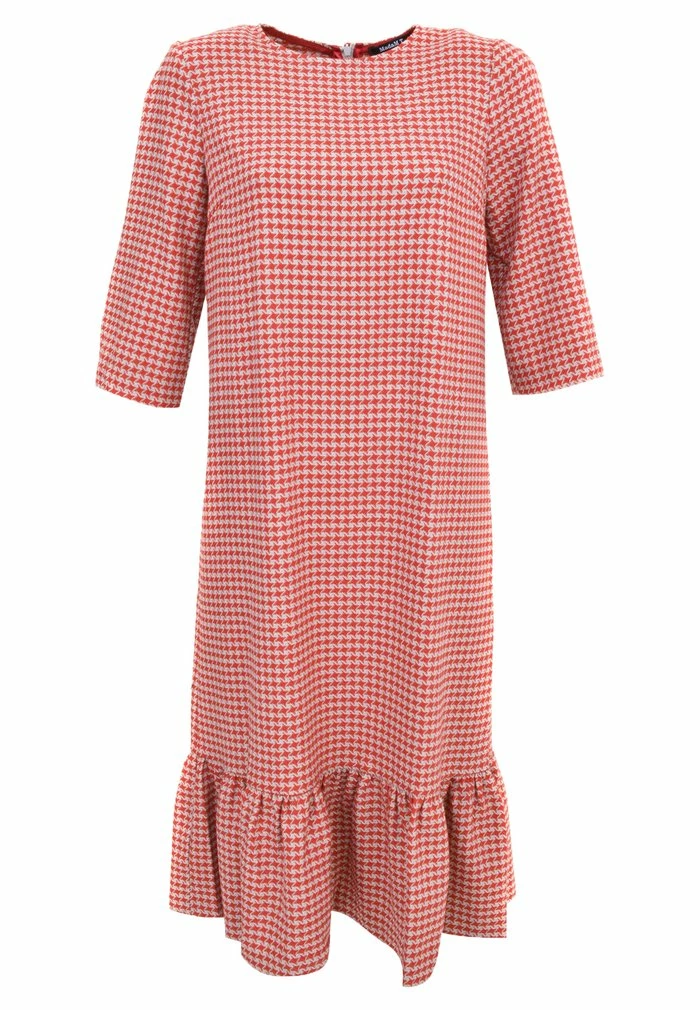 Madam-T FEEKE - Robe De Jour - Grüner Zig Rot 6 Madam-T FEEKE - Robe De Jour - Grüner Zig Rot – Image 6