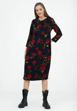 Madam-T IVONI - Robe De Jour - Blau/rot