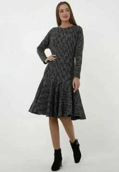 Madam-T SAMARA - Robe Pull - Grau -Madam-T Soldes 2022 79841e518b354d8b8ef8384e7c2f9594