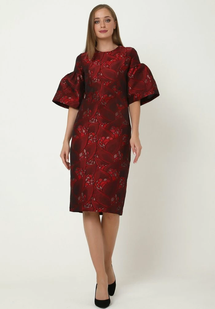 Madam-T ALLTAGS DEGA - Robe De Soirée - Wein Rot, Rot 2 Madam-T ALLTAGS DEGA - Robe De Soirée - Wein Rot, Rot – Image 2