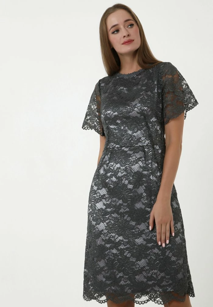 Madam-T HERMIDA - Robe De Soirée - Grau 5 Madam-T HERMIDA - Robe De Soirée - Grau – Image 5