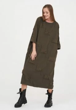 Madam-T FAILA - Robe De Jour - Khakifarben -Madam-T Soldes 2022 7a18c25e8d0e4de989835d99b29d2a23