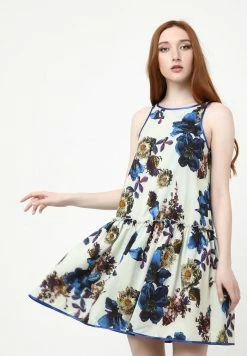 Madam-T LAZUR - Robe De Jour - Gelb Indigo