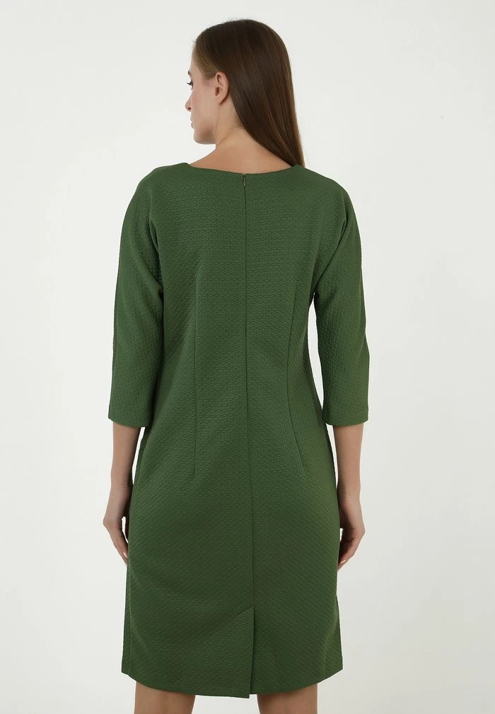 Madam-T INSIGMA - Robe Fourreau - Grün 3 Madam-T INSIGMA - Robe Fourreau - Grün – Image 3