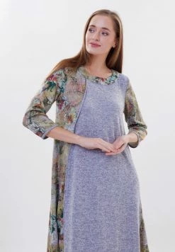 Madam-T DAYANA - Robe Longue - Oli Olite, Grün -Madam-T Soldes 2022 7ad69f79f276436d9c0629ddb43df2b5