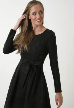 Madam-T KANTRI - Robe De Jour - Schwarz/braun -Madam-T Soldes 2022 7add6cd79fb34245b7c33a3f04efa34b