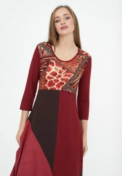 Madam-T KANADIA - Robe De Jour - Direktor Rot Bruder Geboren -Madam-T Soldes 2022 7b02ca755f0c49559c7b601f33c0d049