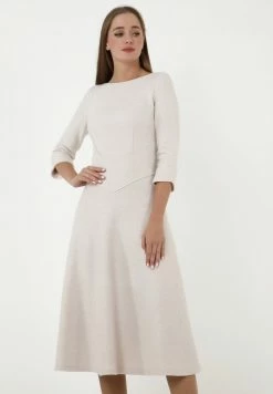 Madam-T YANNA - Robe En Jersey - Creme 16 Madam-T YANNA - Robe En Jersey - Creme -Madam-T Soldes 2022 7b35c2d9da2c4aa8a00e985ae12f5bd8