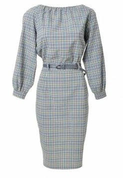 Madam-T KALIPSA - Robe Fourreau - Grau/gelb 17 Madam-T KALIPSA - Robe Fourreau - Grau/gelb -Madam-T Soldes 2022 7b515993863f445b880f5e1c2a69f1ab