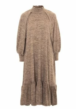 Madam-T PALIANA - Robe De Jour - Dunkelbeige -Madam-T Soldes 2022 7b8ab3d0abde4bf7b54d98c62bd63b75