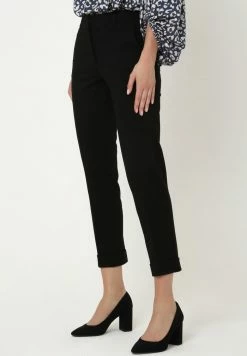 Madam-T MARIO - Pantalon Classique - Schwarz -Madam-T Soldes 2022 7b9e3f3007734a79a7b833e918607f24