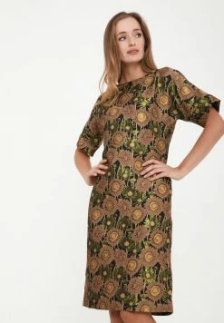 Madam-T JUDY - Robe De Jour - Blau, Goldrute