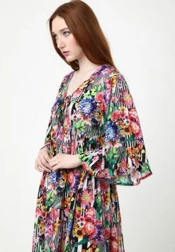 Madam-T YAGAVA - Robe De Jour - Schwarz, Rosa -Madam-T Soldes 2022 7c2d4a8af9a44078afbb55e0ac970596