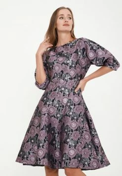 Madam-T ERGO - Robe De Soirée - Blau, Lila