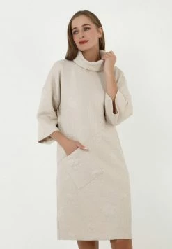 Madam-T PELAGEYA - Robe De Jour - Creme