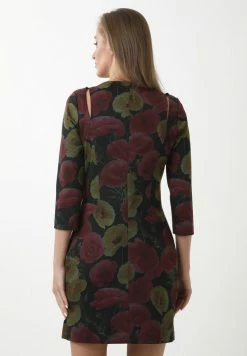 Madam-T Robe De Jour - Schwarz, Senf -Madam-T Soldes 2022 7c7bb1bc93614bb48fd1d5fa46c7b0d3