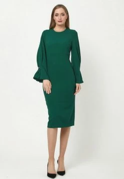 Madam-T KAZIMIRA - Robe Fourreau - Smaragdgrün -Madam-T Soldes 2022 7cd50e8071874c5398963ac6e59611cf