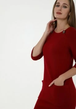 Madam-T FERULE - Robe Fourreau - Rot -Madam-T Soldes 2022 7d12d0563b1c40939f773a72443b7997